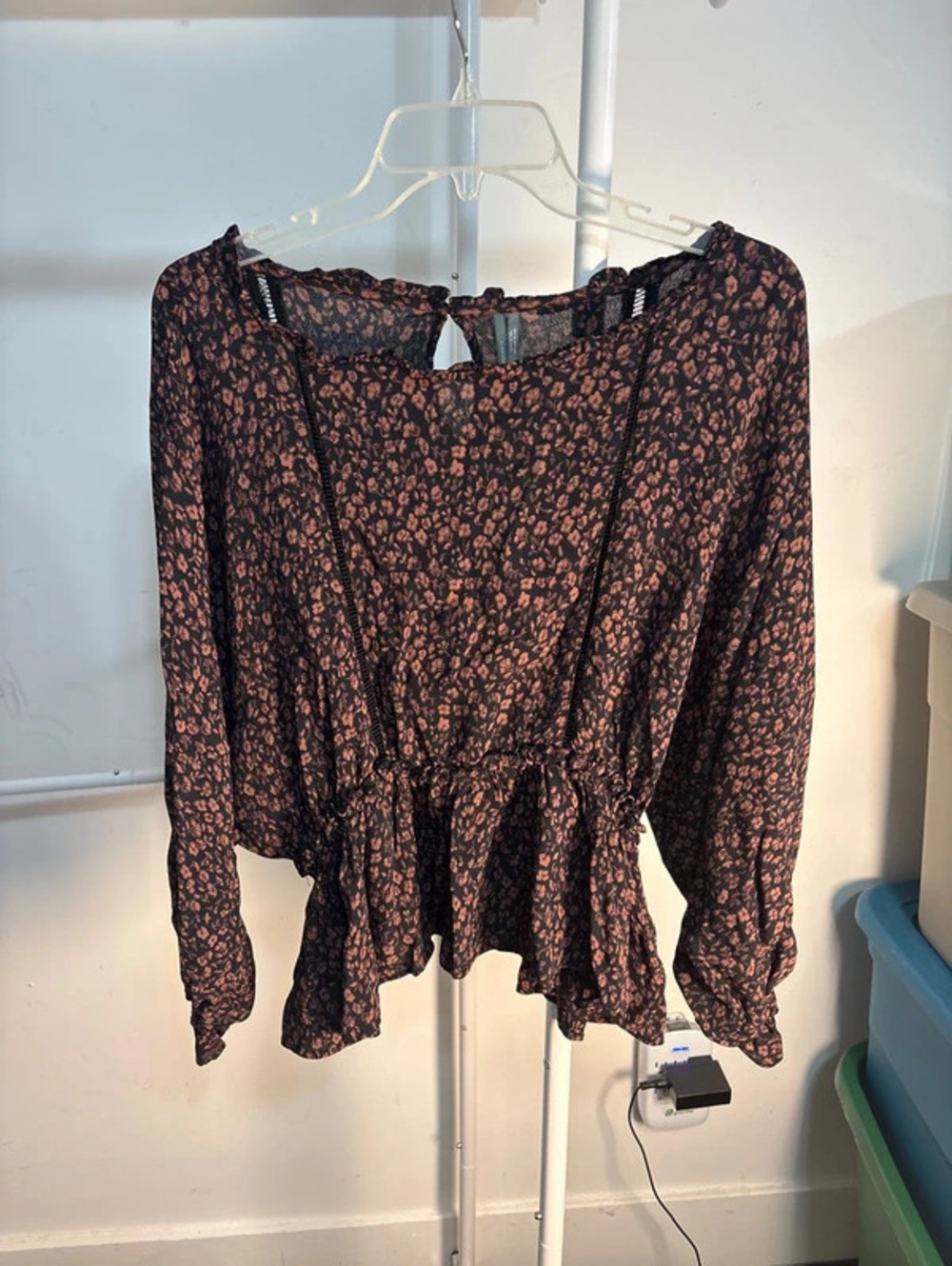 Anthropologie Nichola Peplum Blouse - Size Small (NWOT)